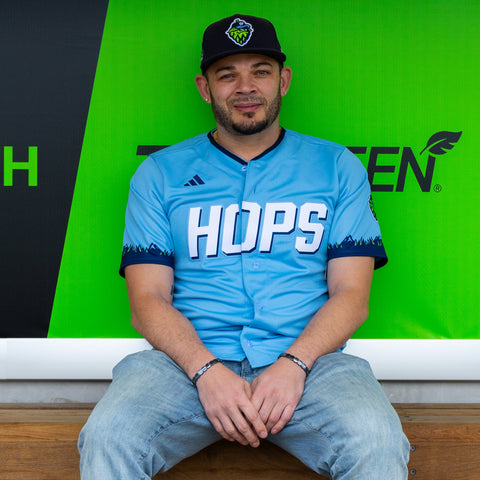 adidas Official Replica Hillsboro Sky Blue Jersey, Hillsboro Hops