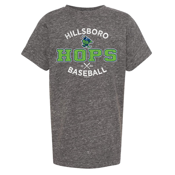 Bimm Ridder Youth Mangin Tee, Hillsboro Hops