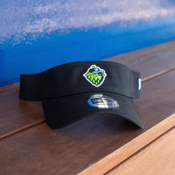 New Era Evergreen Visor, Hillsboro Hops