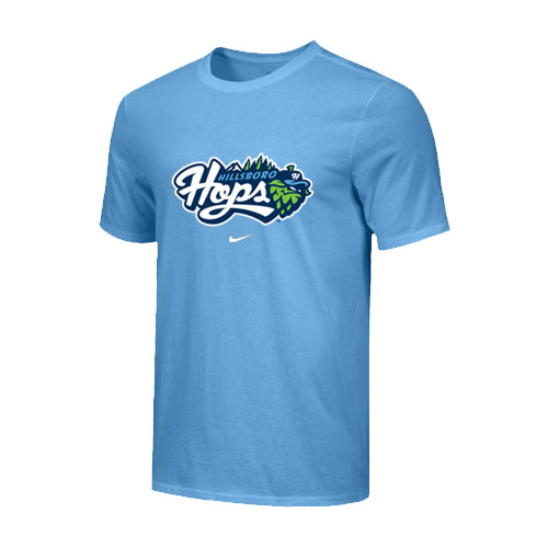 Nike Primary Logo T-shirt Valor Blue, Hillsboro Hops