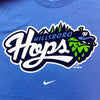 Nike Primary Logo T-shirt Valor Blue, Hillsboro Hops